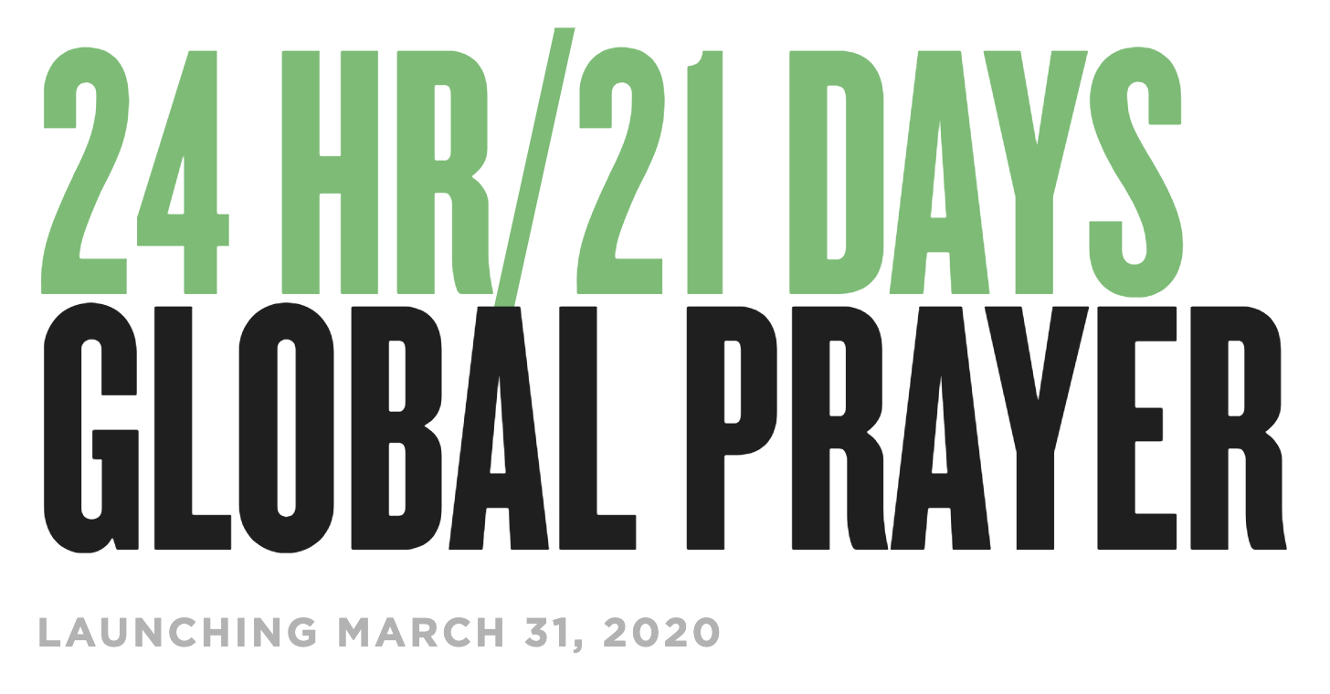 24 Hour / 21 Days of Global Prayer - New Website.