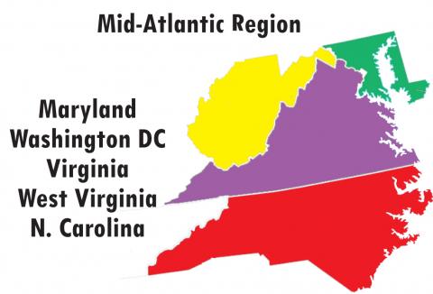 Mid-Atlantic region.
